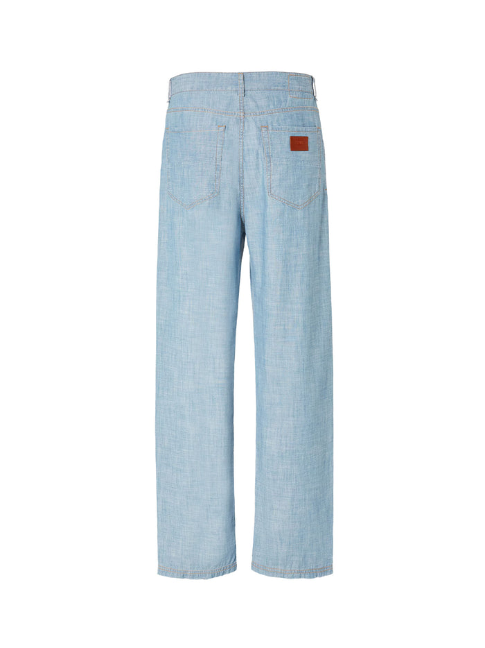 Fendi Jeans Blue Cotone