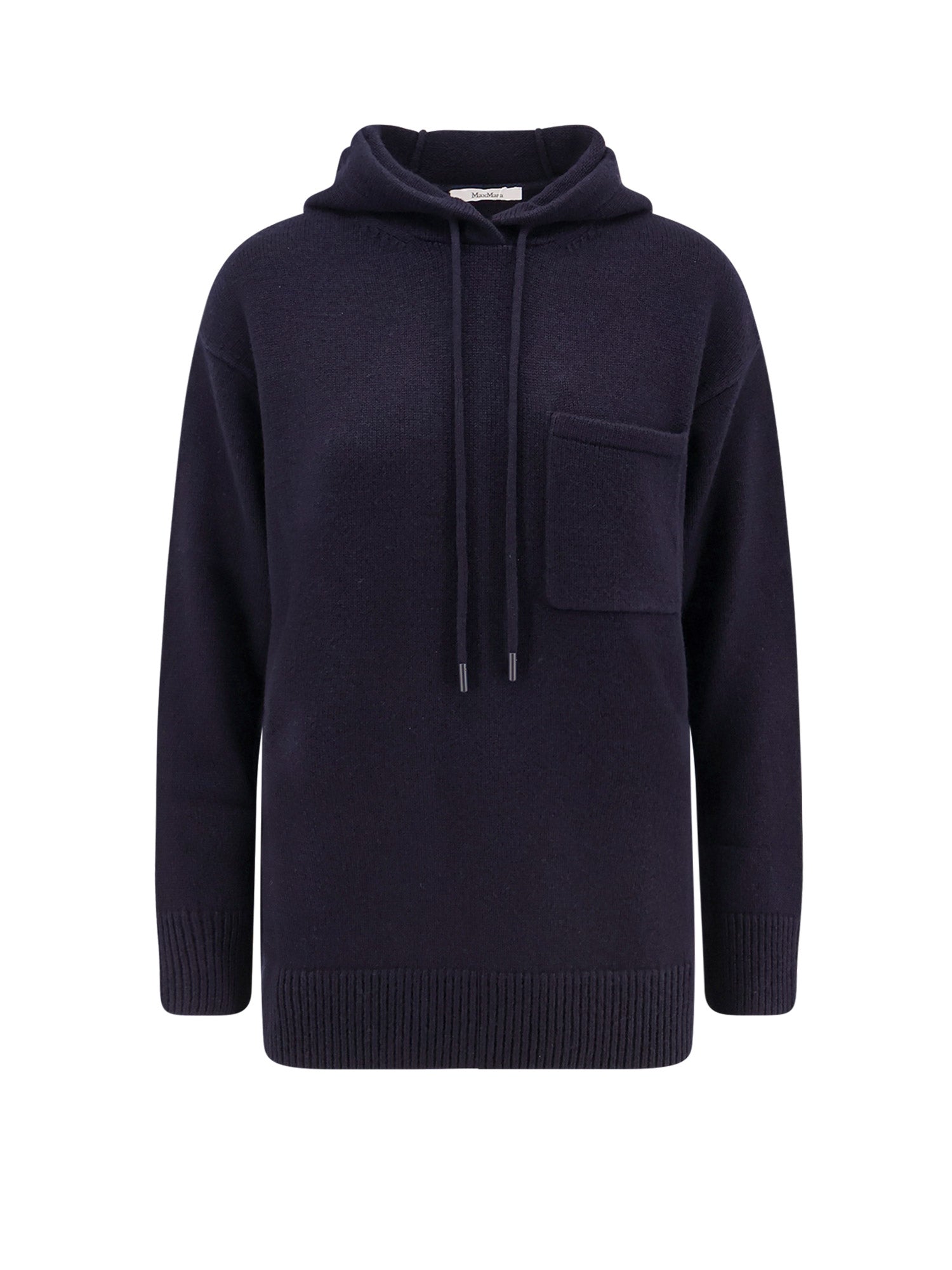 Max Mara Sweaters Blu Marino Lana Cashmere