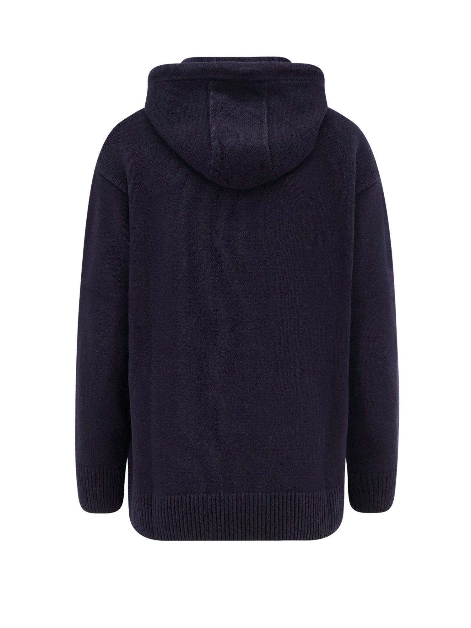 Max Mara Sweaters Blu Marino Lana Cashmere