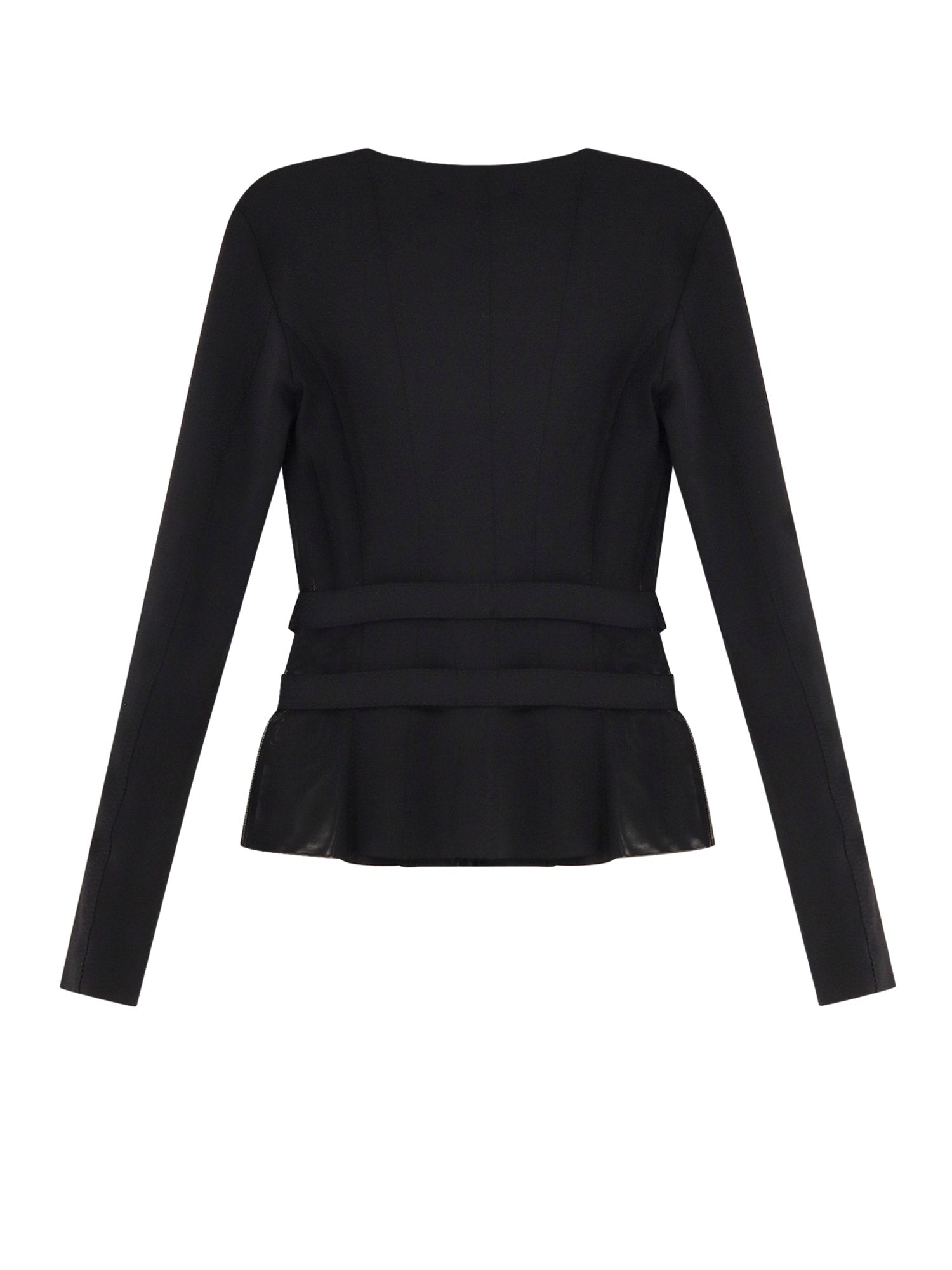 Elisabetta Franchi T-shirts and Polos Nera Poliammide Elastan