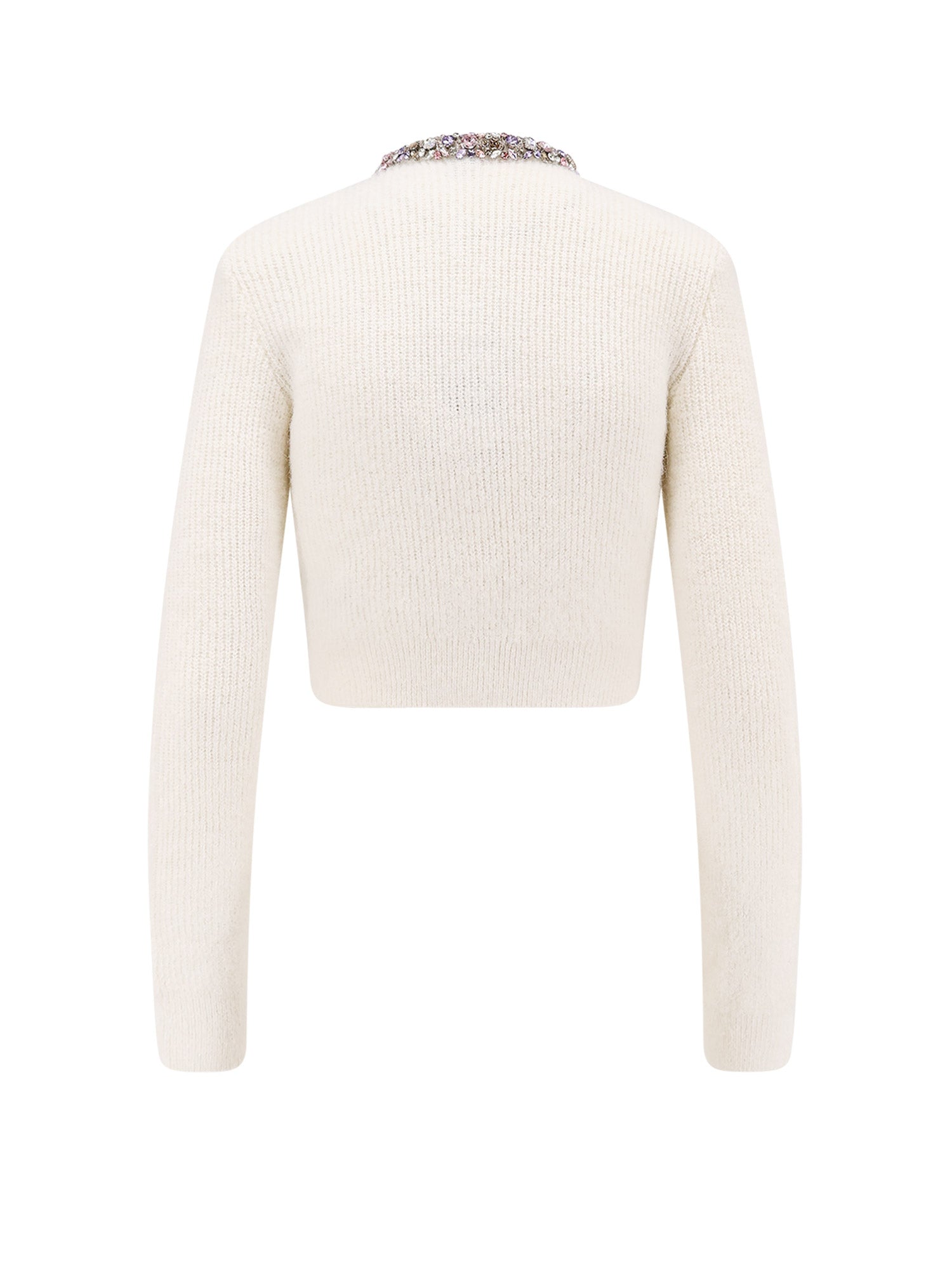 Self Portrait Sweaters White