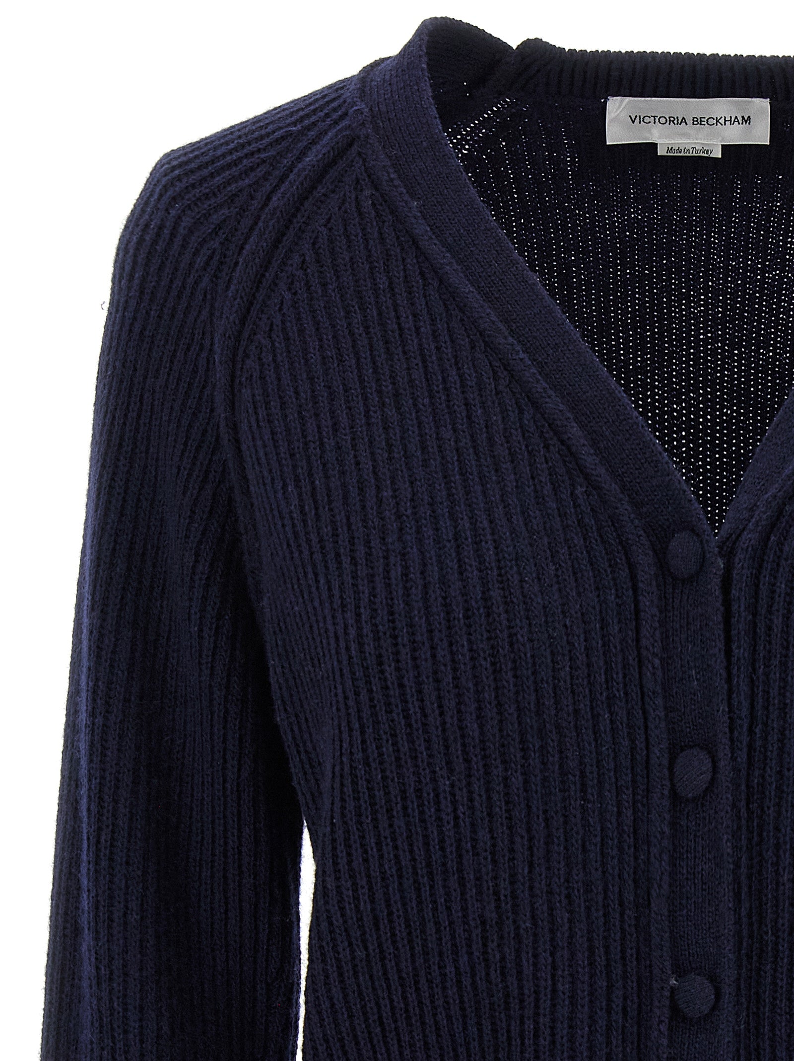 Stepped Hem cardigan Blue Sweater, Cardigans