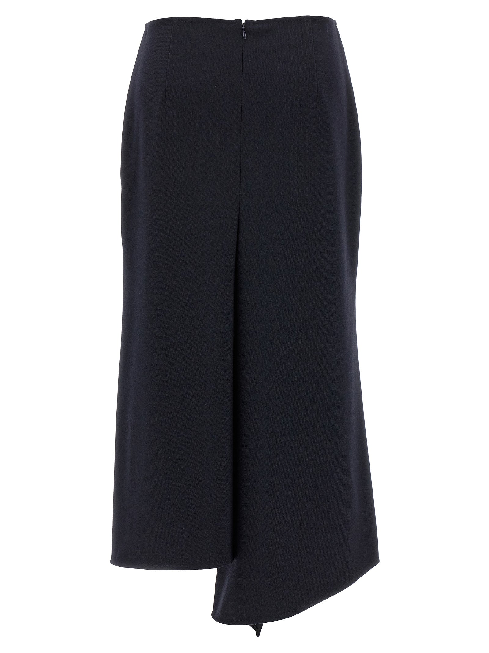 Kick Detail skirt Blue
