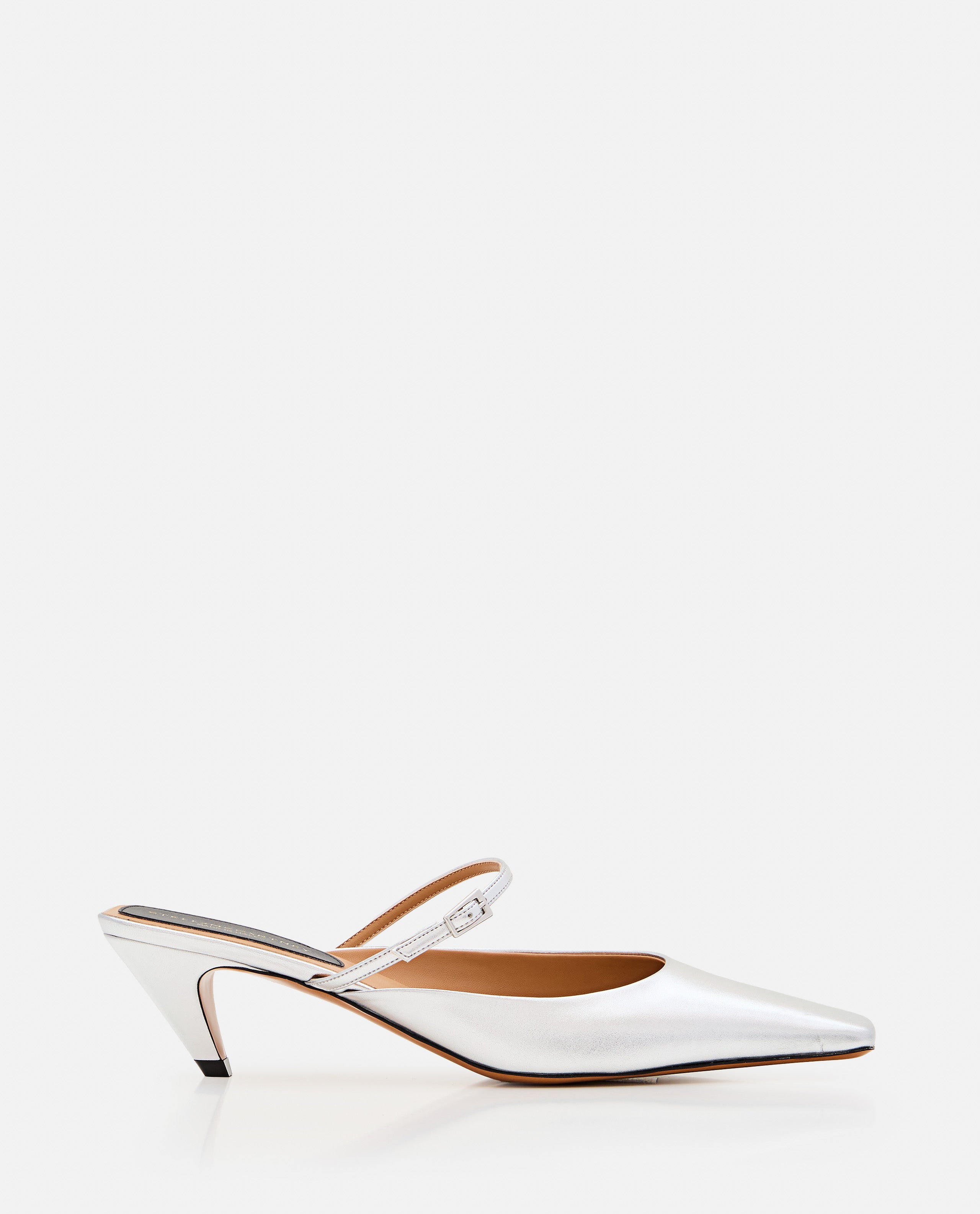 Stella McCartney With Heel Silver Eva Pl
