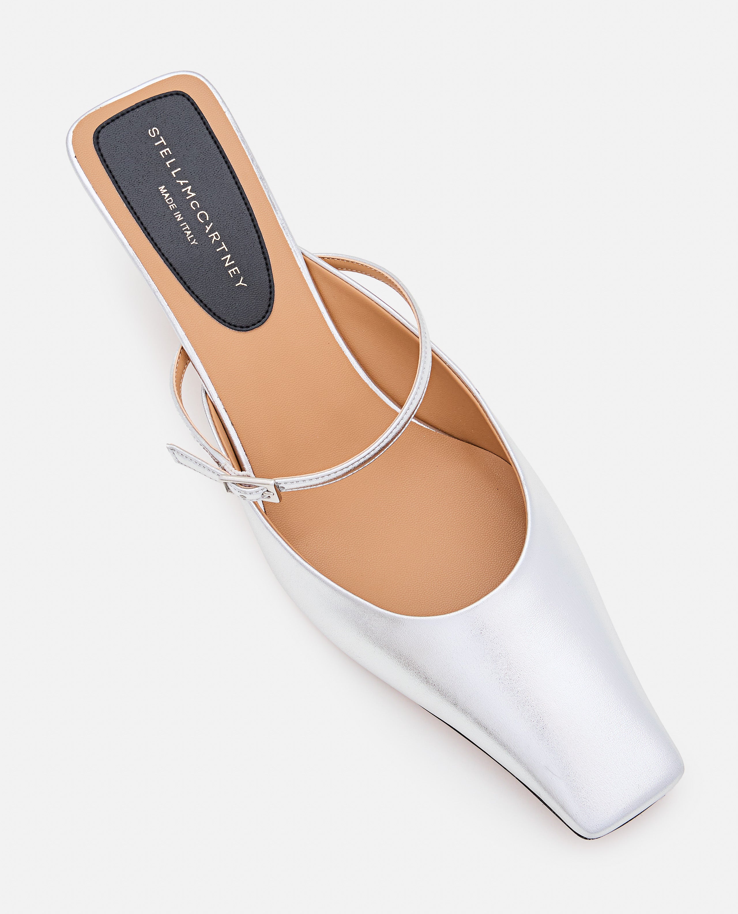 Stella McCartney With Heel Silver Eva Pl