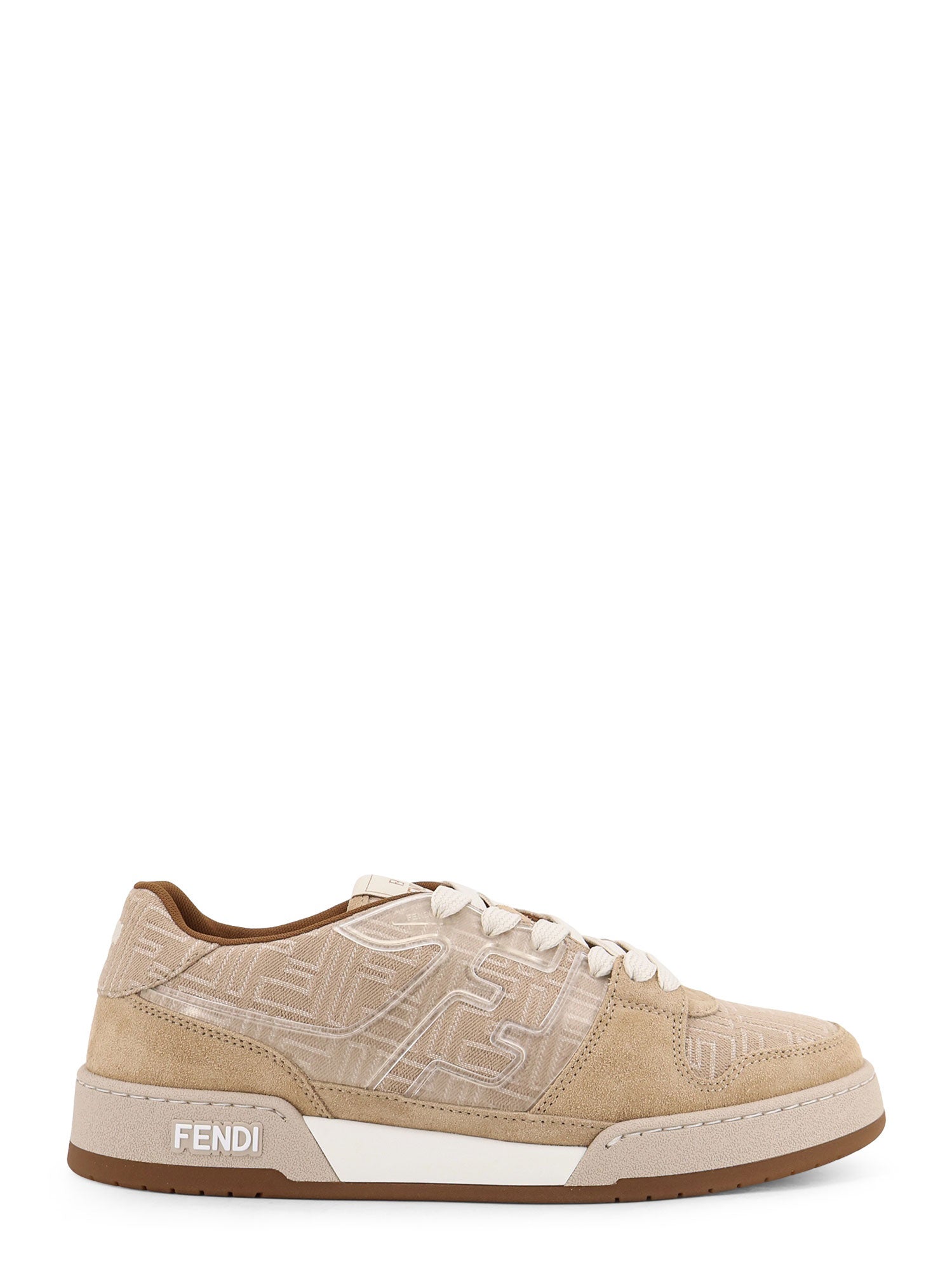 Fendi Sneakers Biscuit+sabbia+b.ice Cotone/pelle