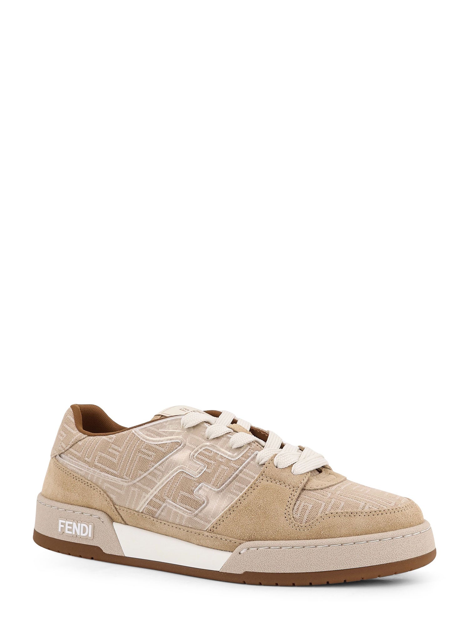 Fendi Sneakers Biscuit+sabbia+b.ice Cotone/pelle