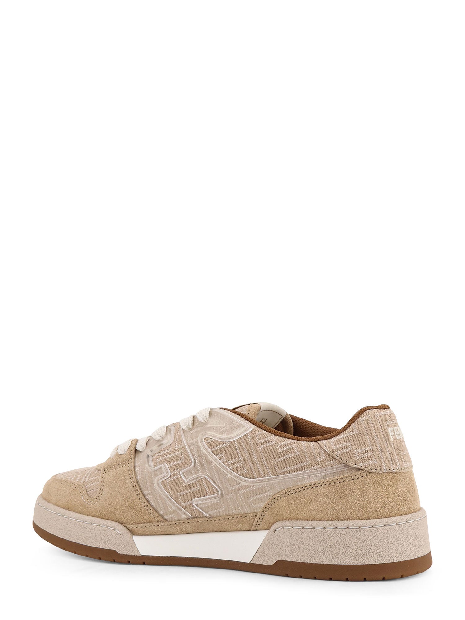 Fendi Sneakers Biscuit+sabbia+b.ice Cotone/pelle