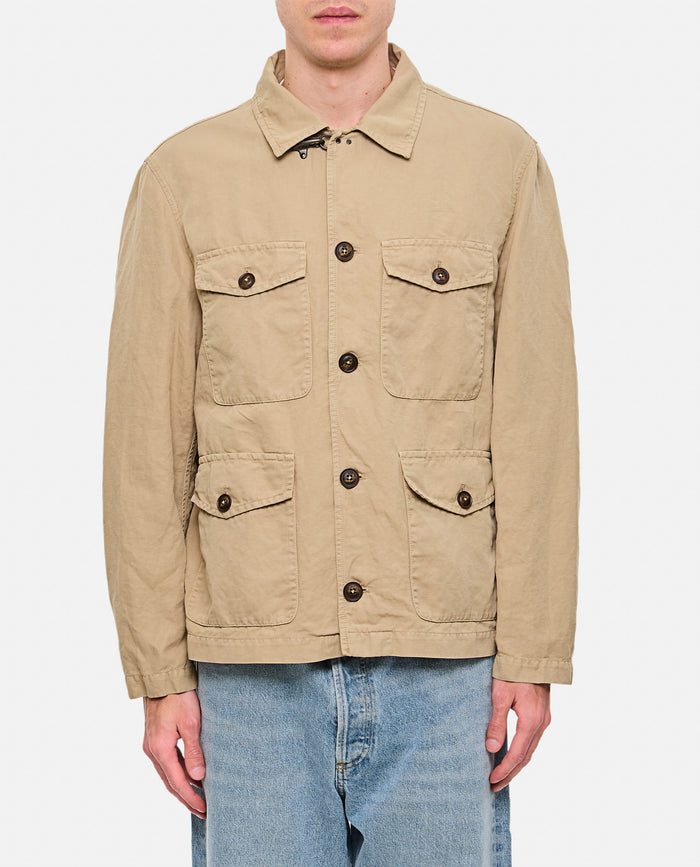 Fay Jackets Beige Co Li