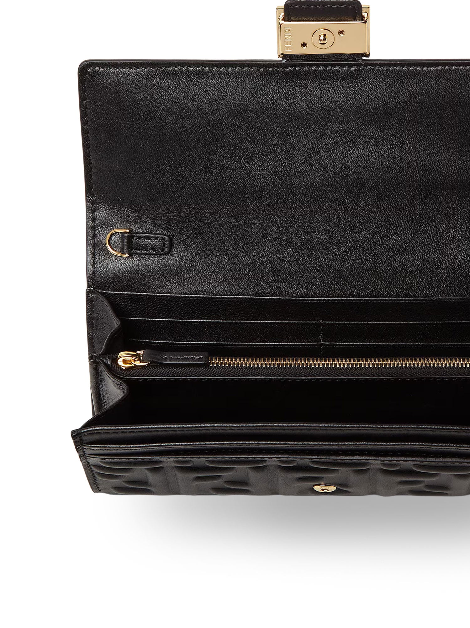 Fendi Bags Nero+oro Soft Pelle