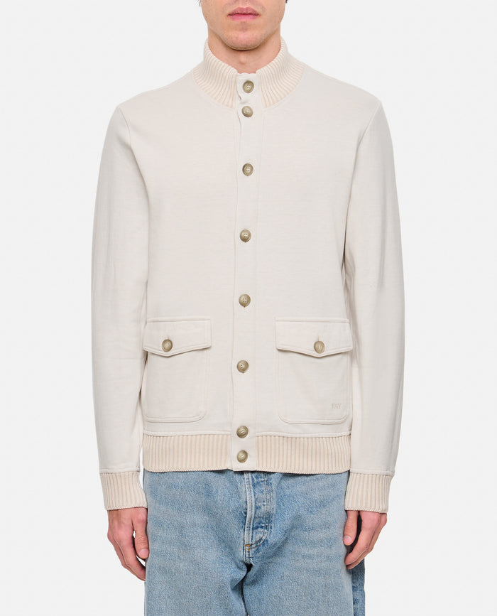 Fay Jackets Beige Co Pa