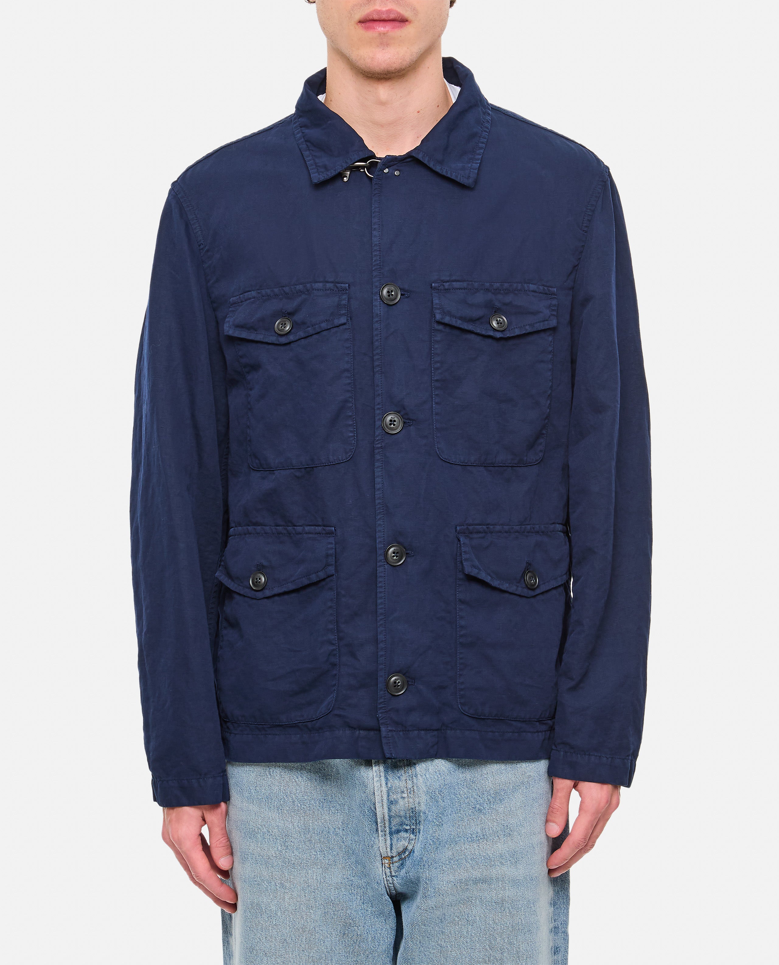 Fay Jackets Blue Co Li