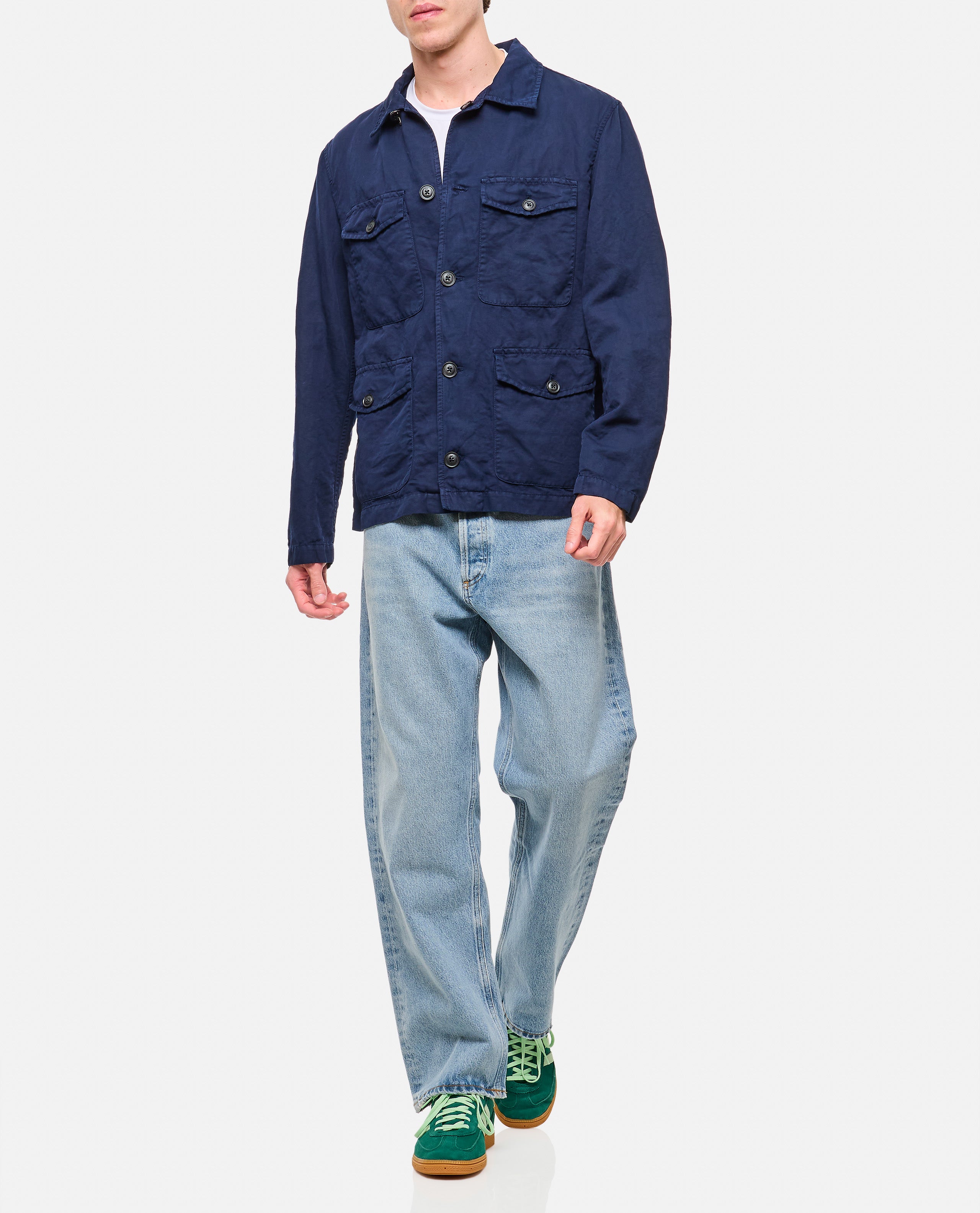 Fay Jackets Blue Co Li