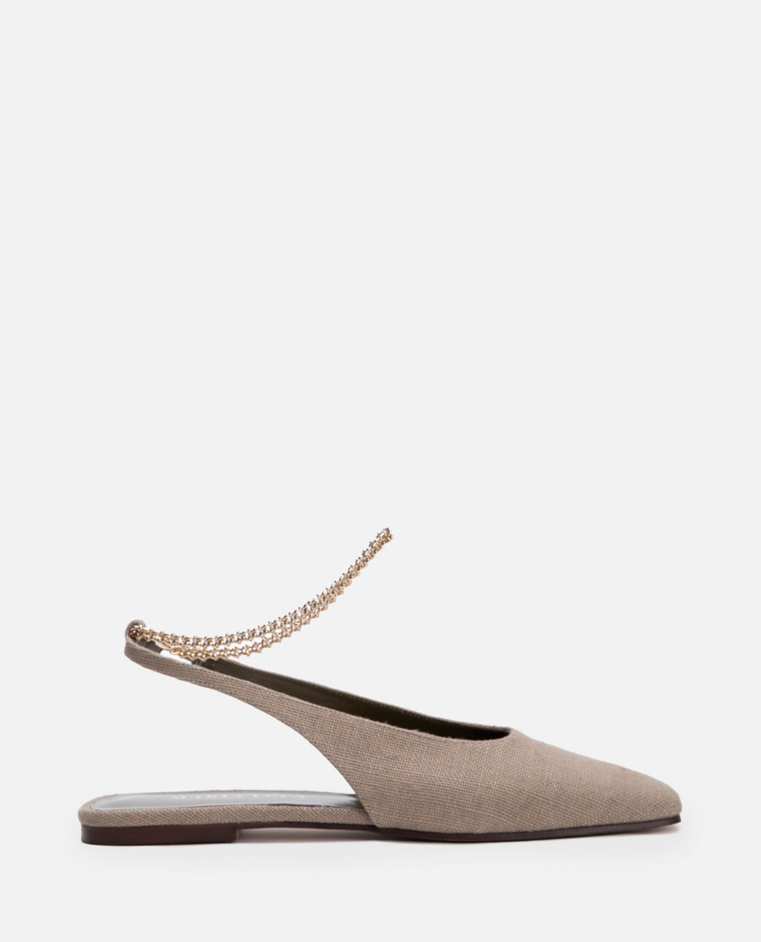 Maria Luca Flat Shoes Beige