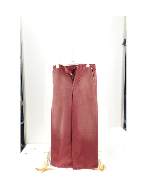 Trousers Velvet Brick Cotton
