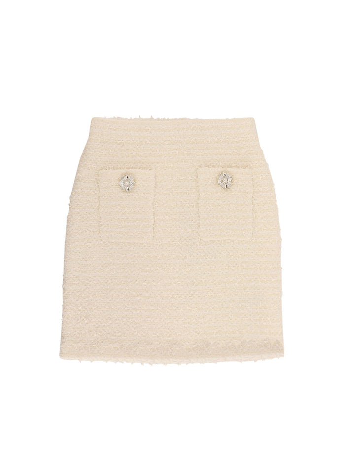 Self Portrait Skirts White