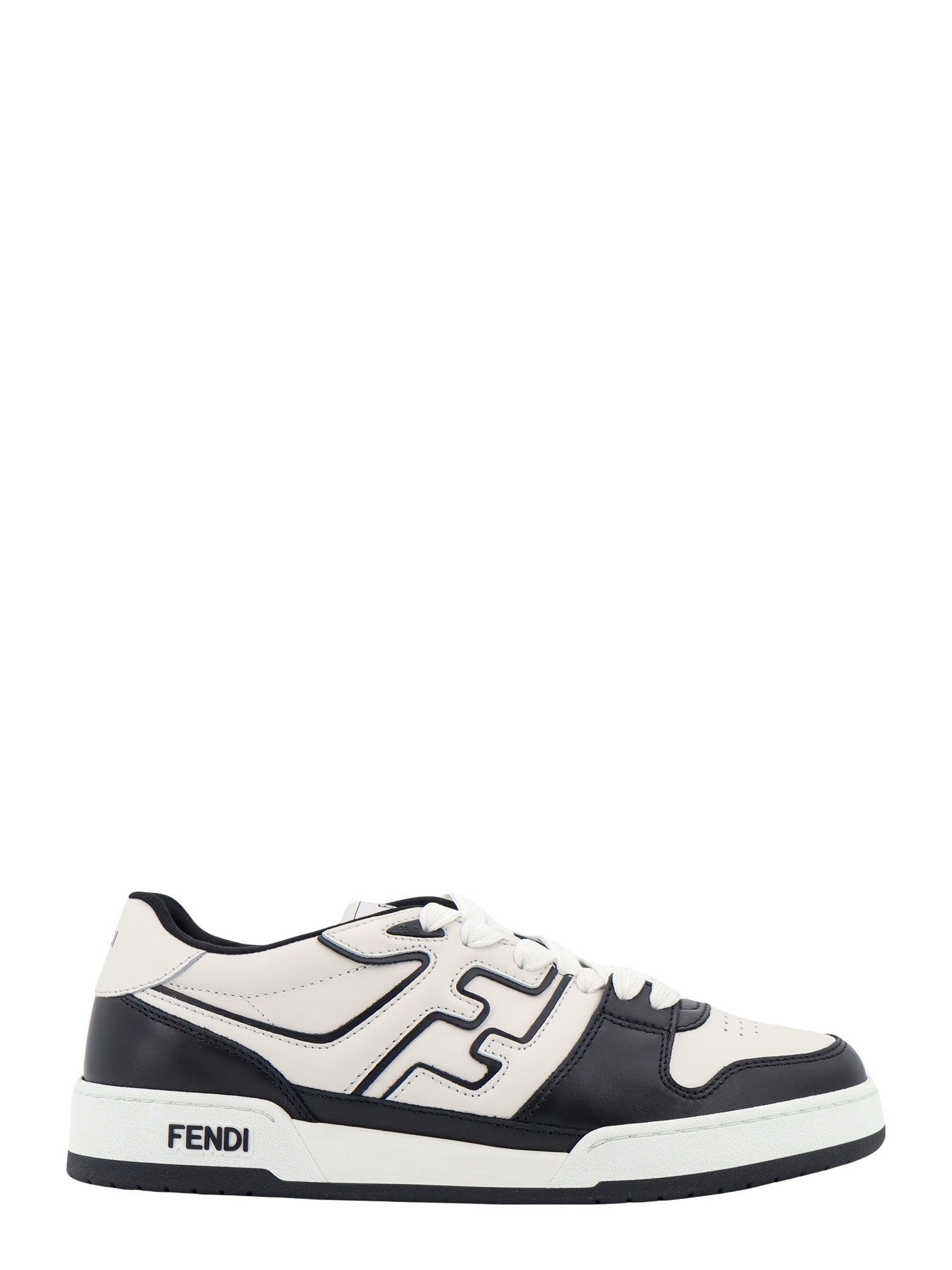 Fendi Sneakers Nerobianco Pelle