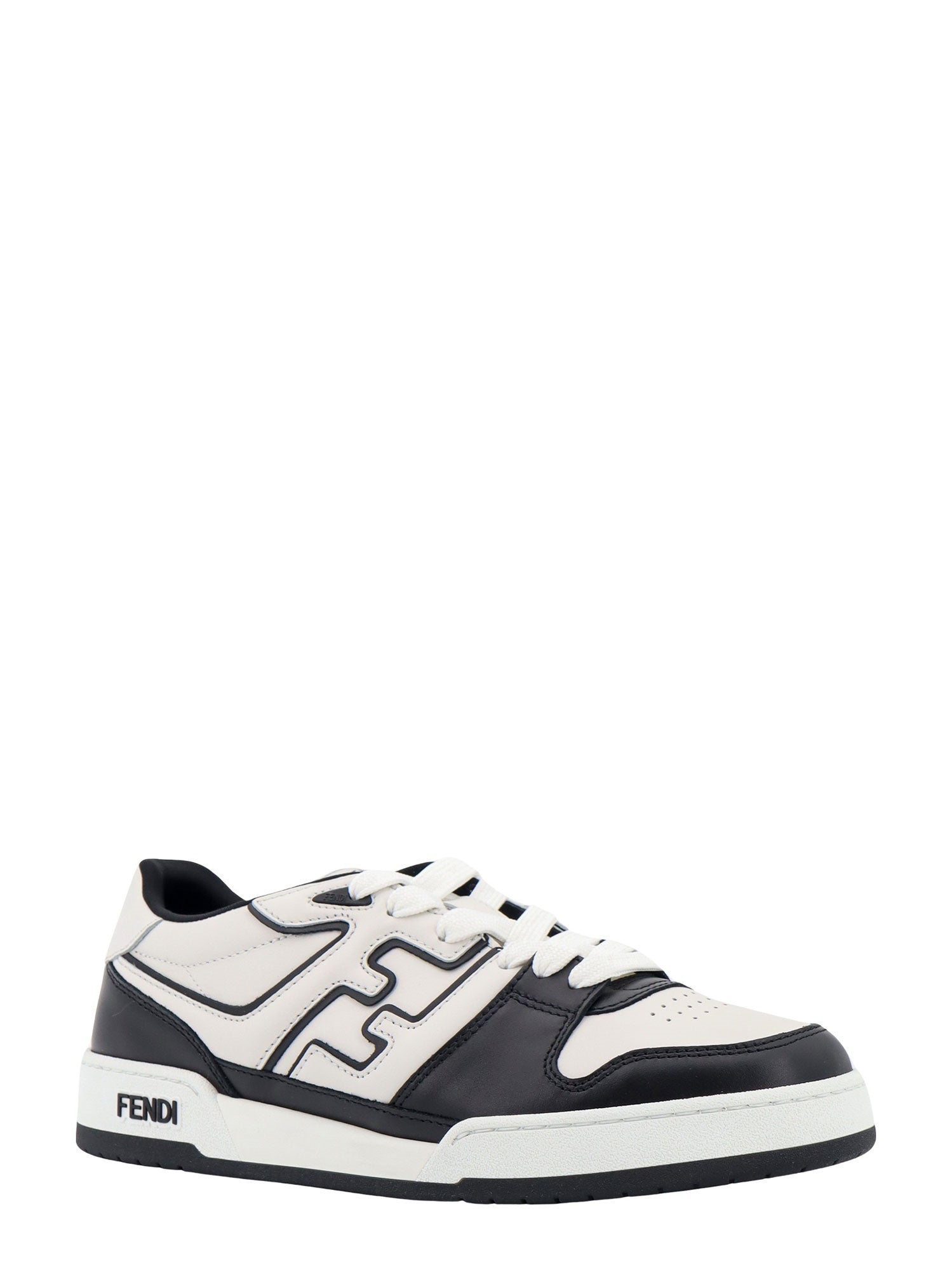 Fendi Sneakers Nerobianco Pelle