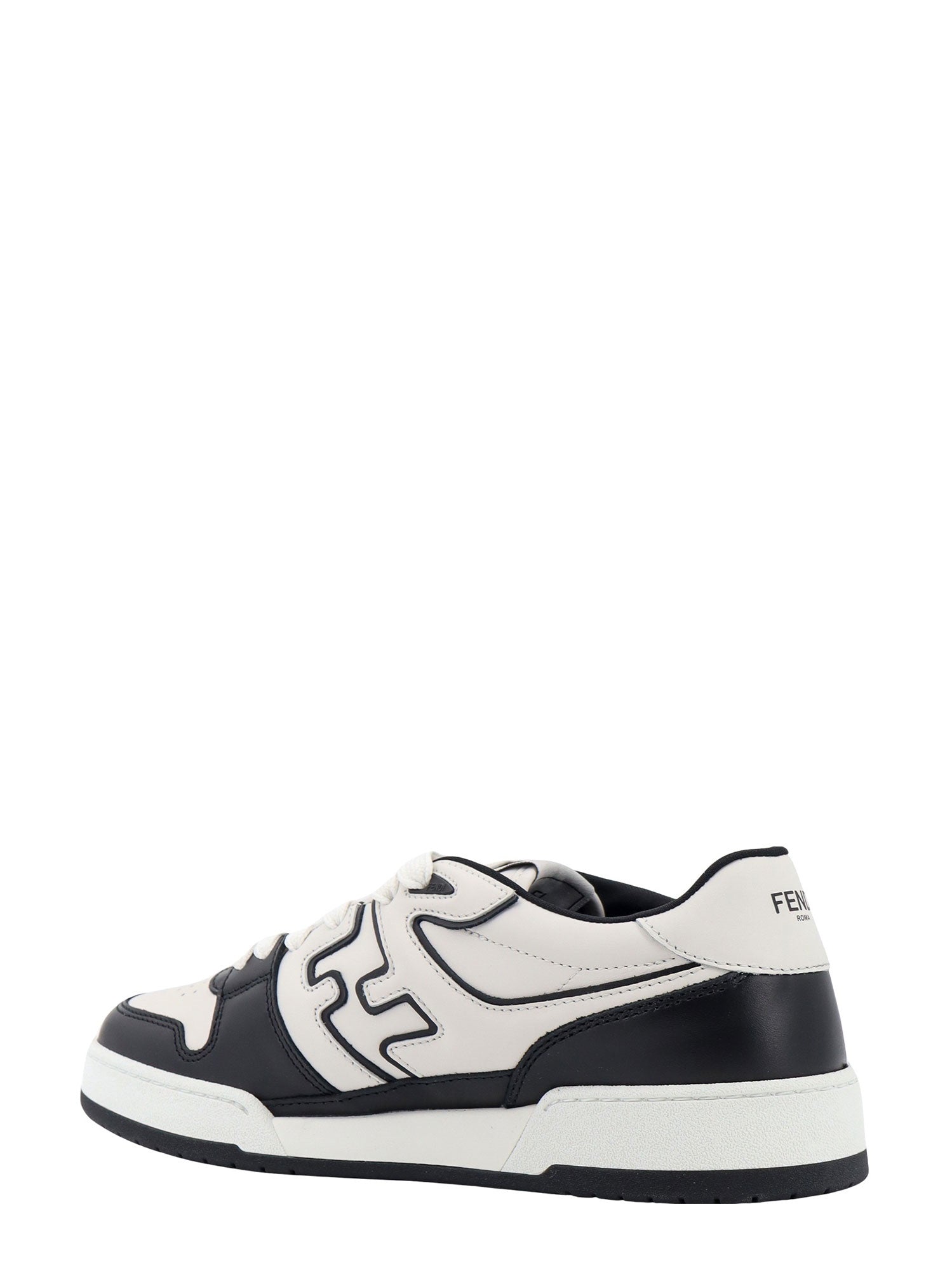 Fendi Sneakers Nerobianco Pelle