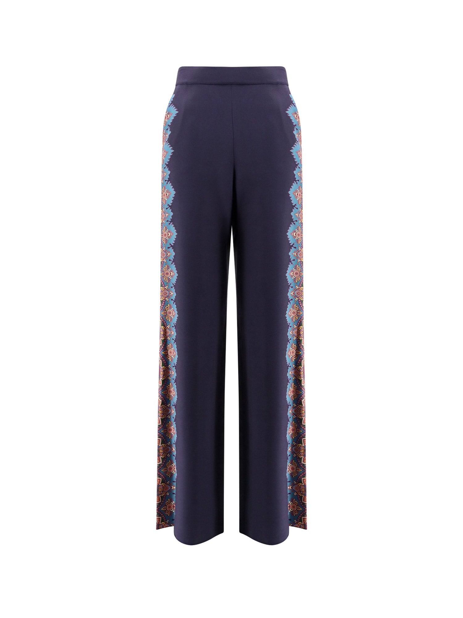 Etro Rtw Blue Seta