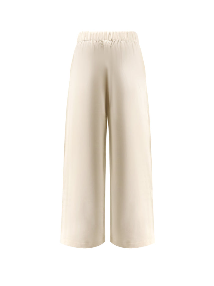 Max Mara RTW White Seta Cotone Elastan