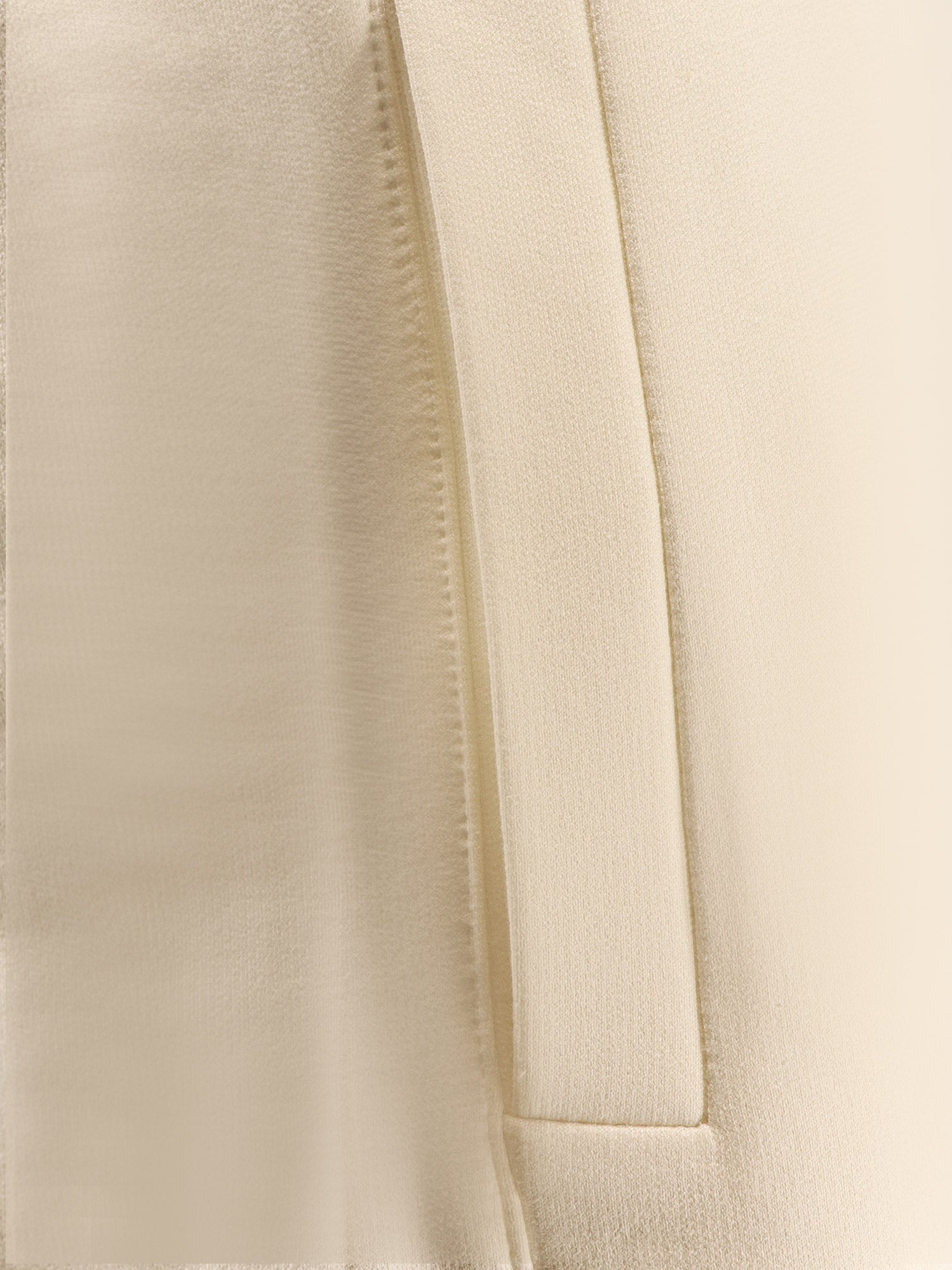 Max Mara RTW White Seta Cotone Elastan