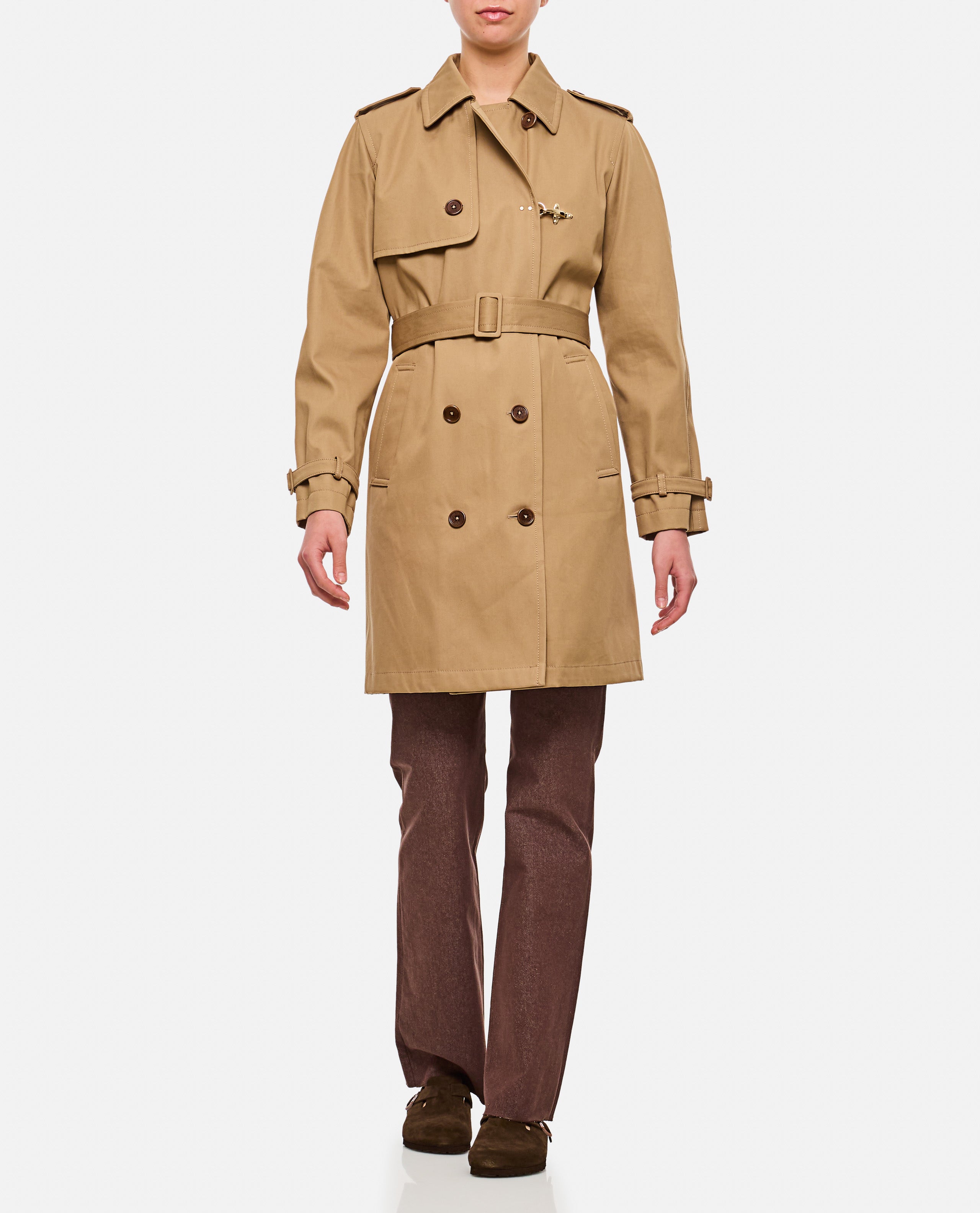 Fay Coats Beige