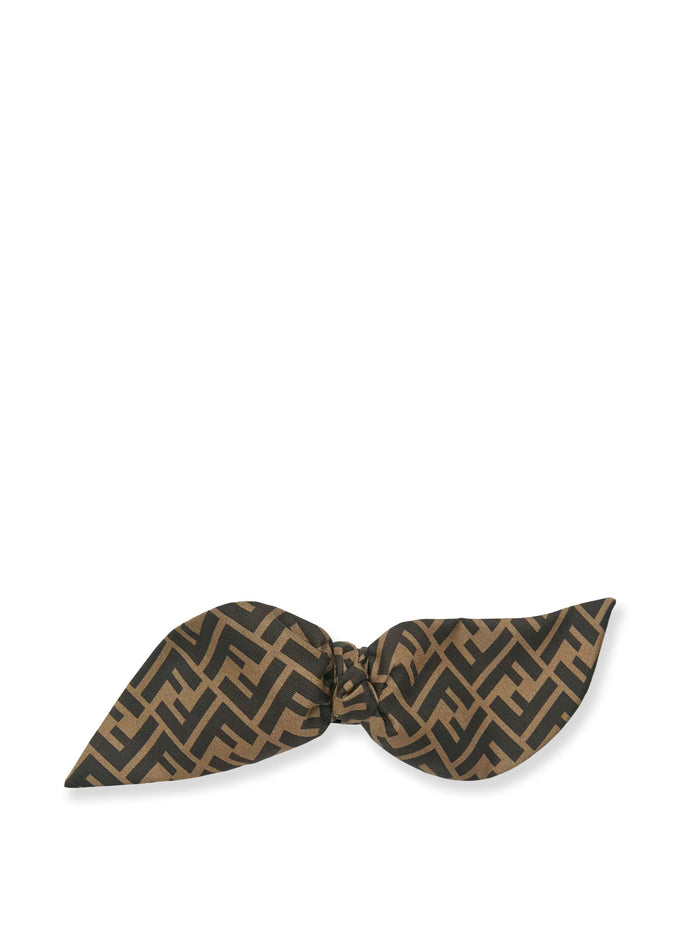 Fendi Accessories Brown Seta