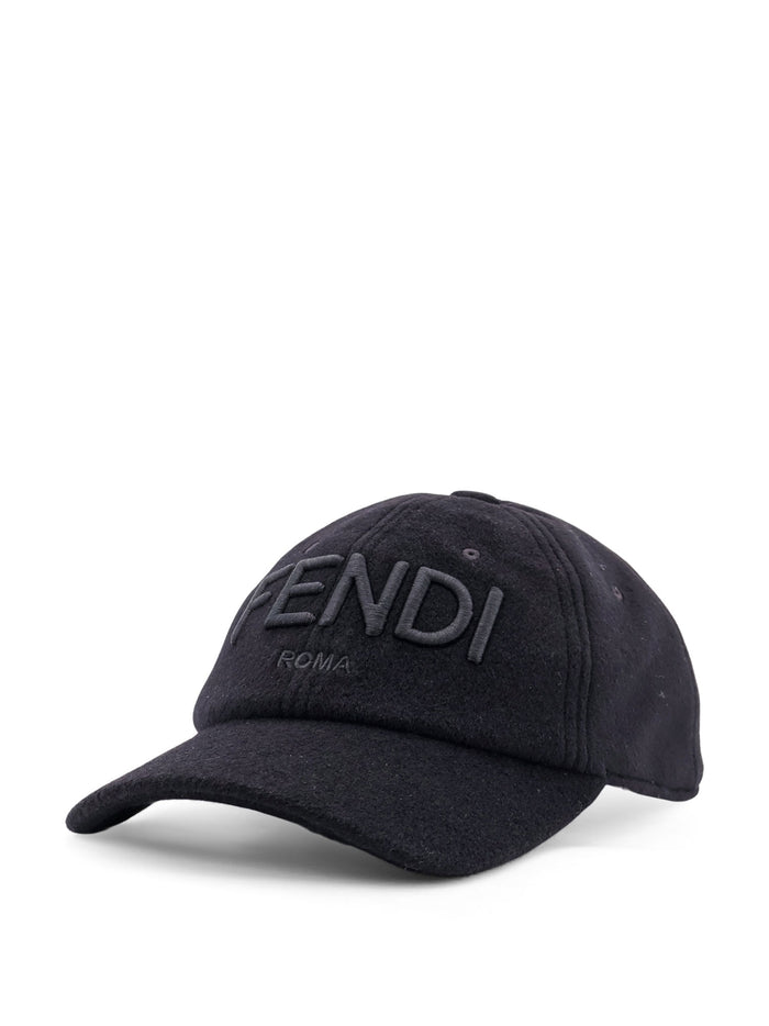 Fendi Hats Black Lana Poliammide Cashmere
