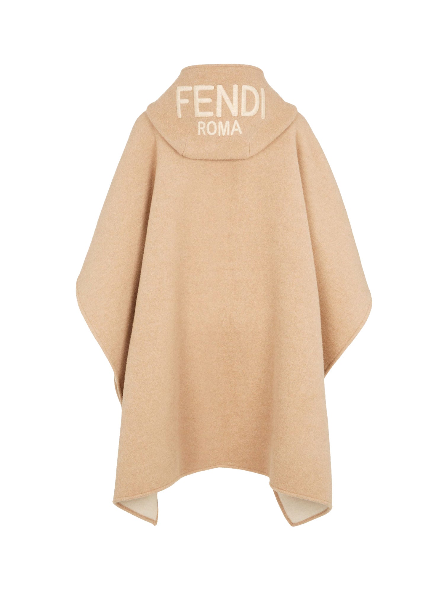 Fendi Coats Beige Lana Cashmere