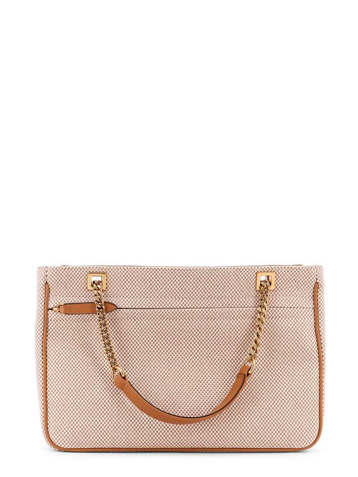 Valentino Garavani Bags Brown Canvas/pelle
