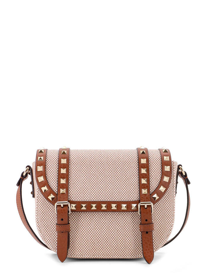 Valentino Garavani Bags Brown Tessuto / Pelle