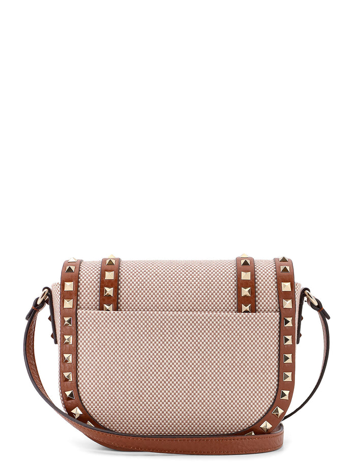 Valentino Garavani Bags Brown Tessuto / Pelle