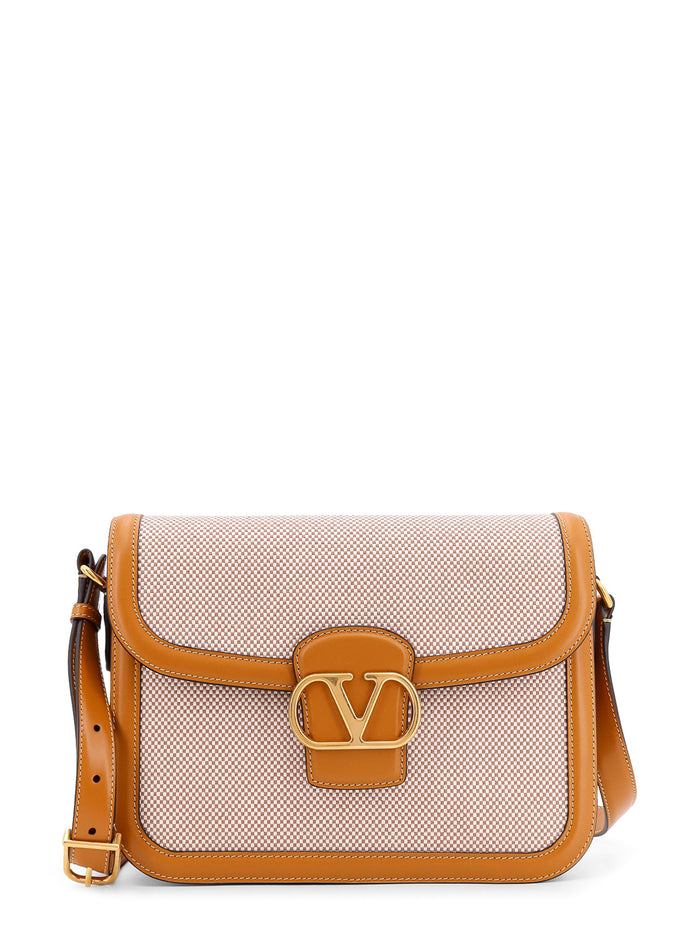 Valentino Garavani Bags Beige Canvas/pelle