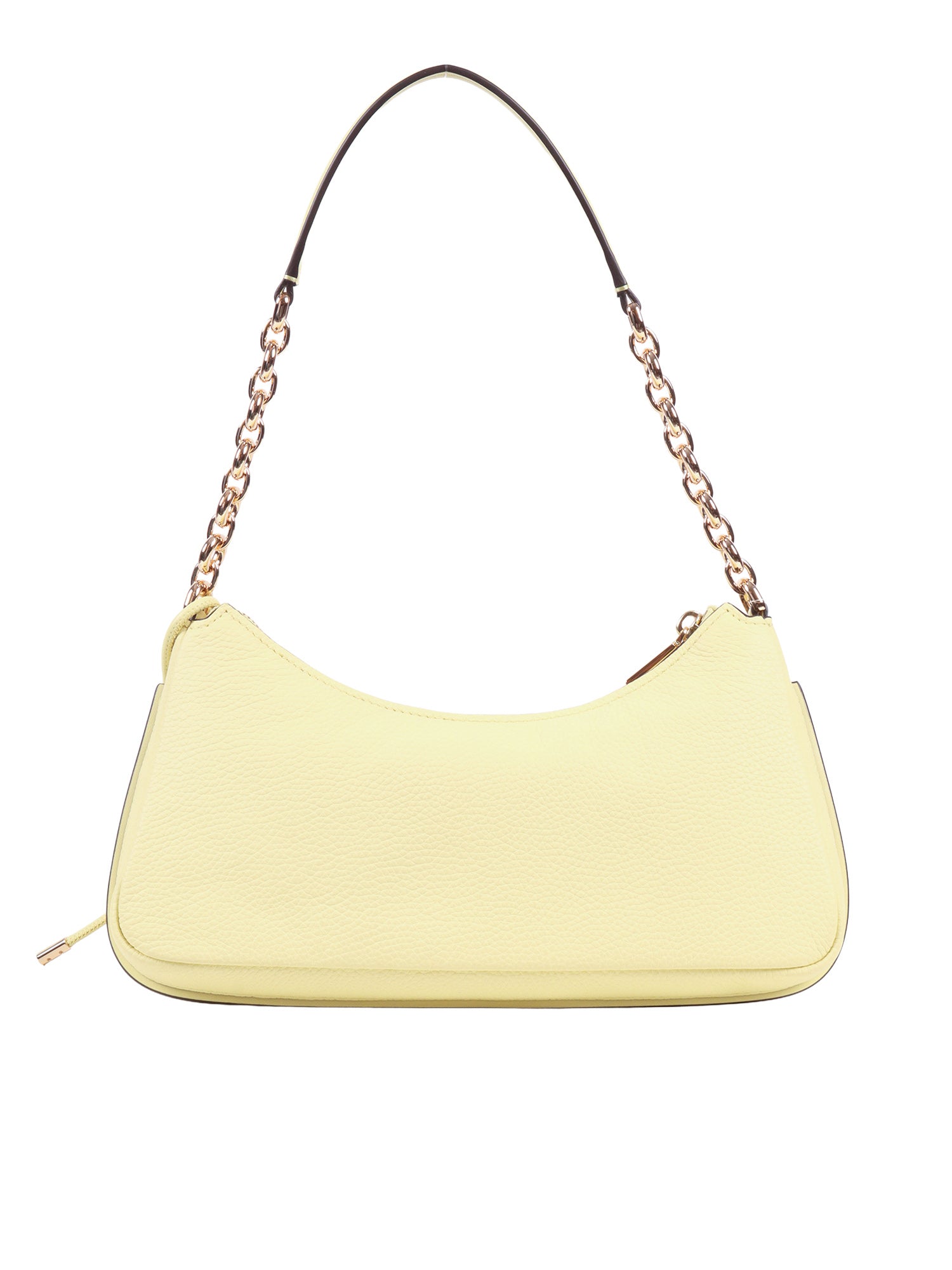 MD CHAIN POUCHETTE Yellow Cow Leather Handbag