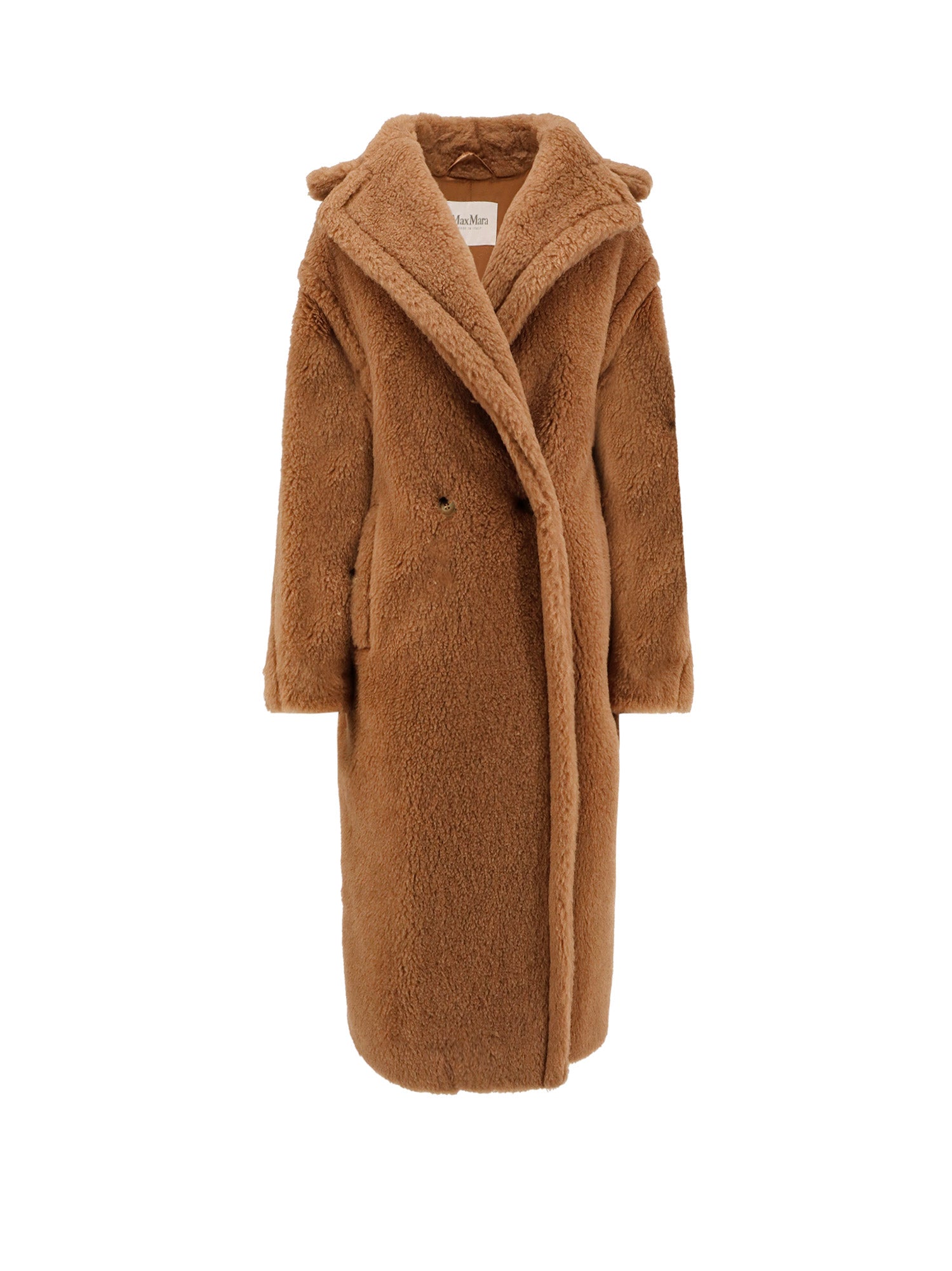 Max Mara Coats Camel Cammello Seta