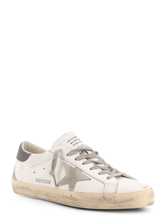 Golden Goose Sneakers White Ice Dark Gray Pelle