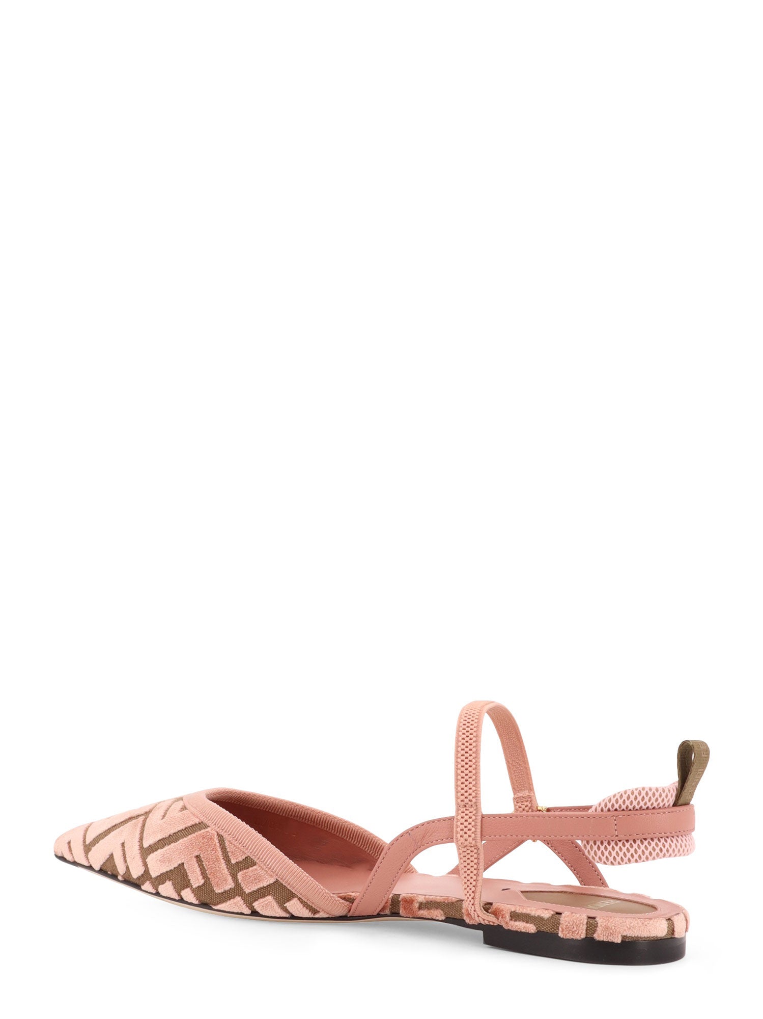 Fendi Flat shoes Bei.macar+pink+rose