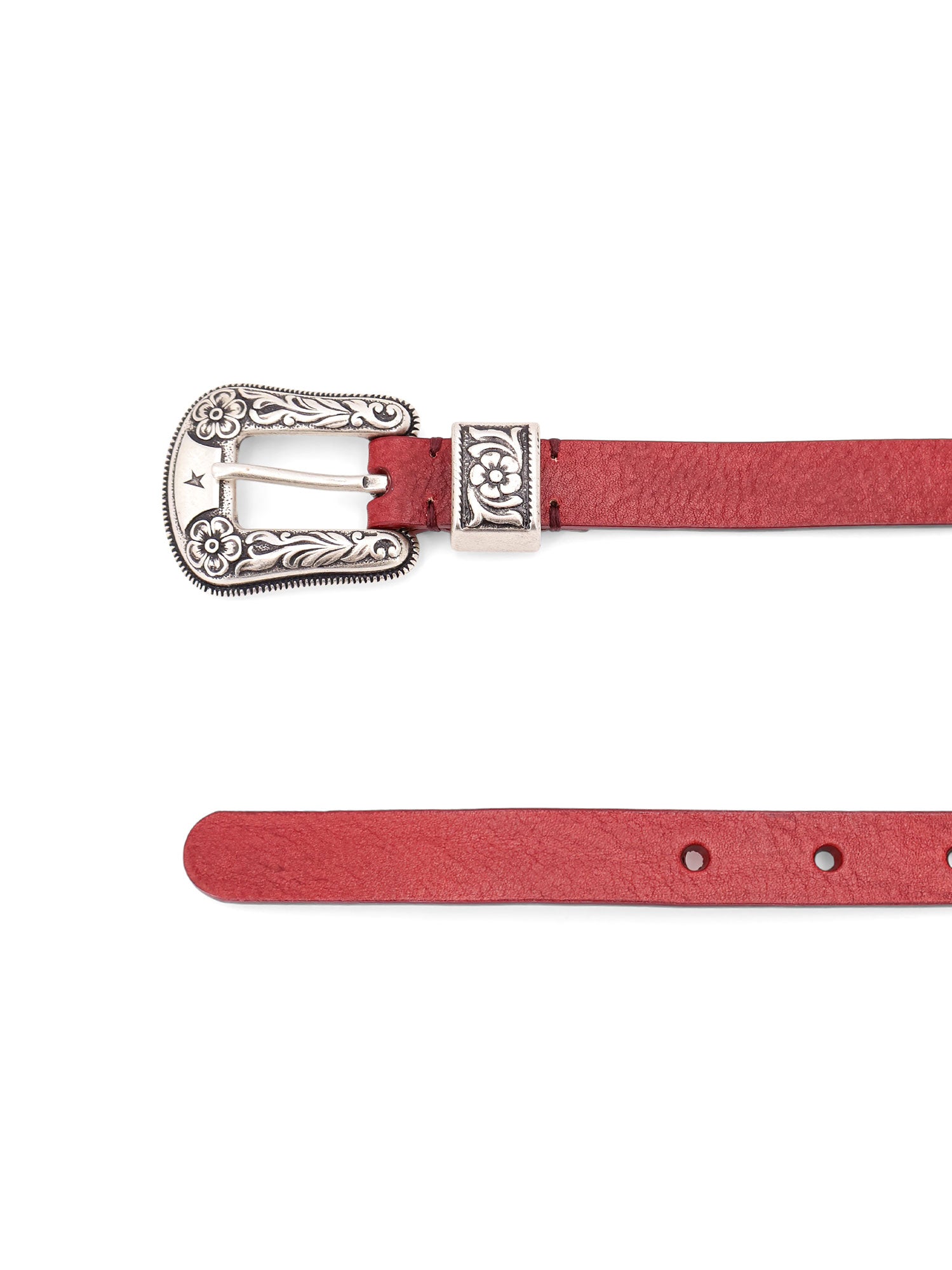 Golden Goose Belts Red Pelle