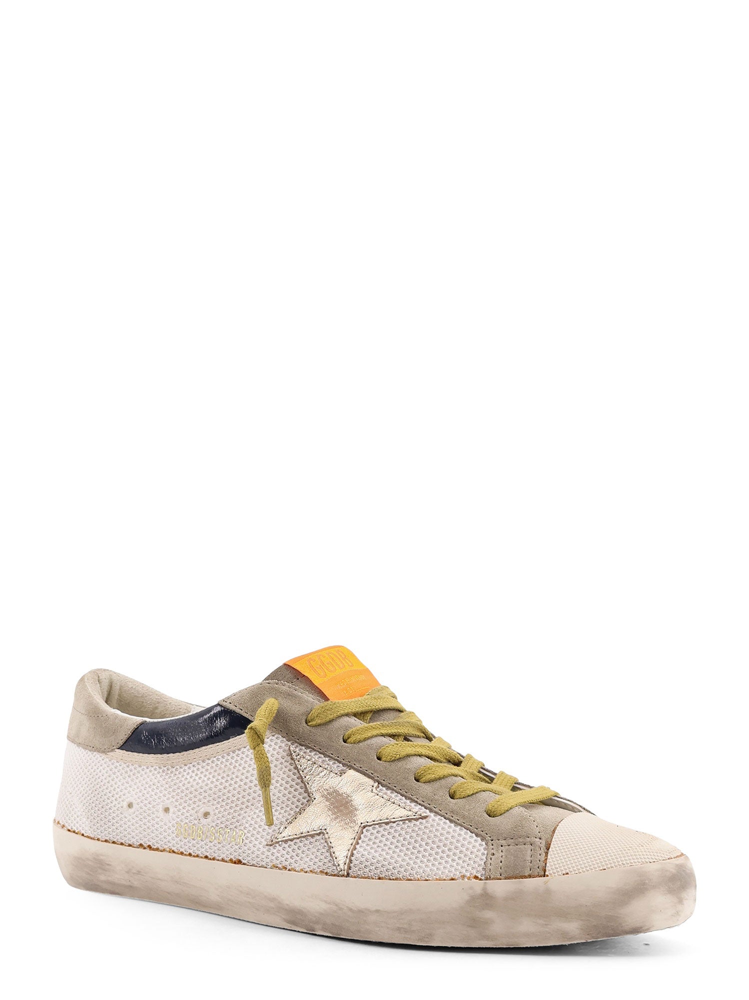Golden Goose Sneakers White Mesh/suede