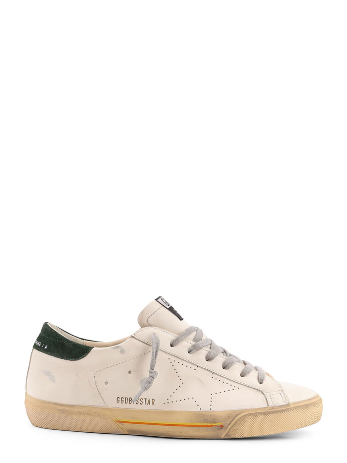 Golden Goose Sneakers Green Pelle