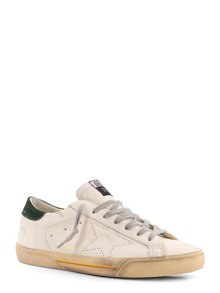 Golden Goose Sneakers Green Pelle