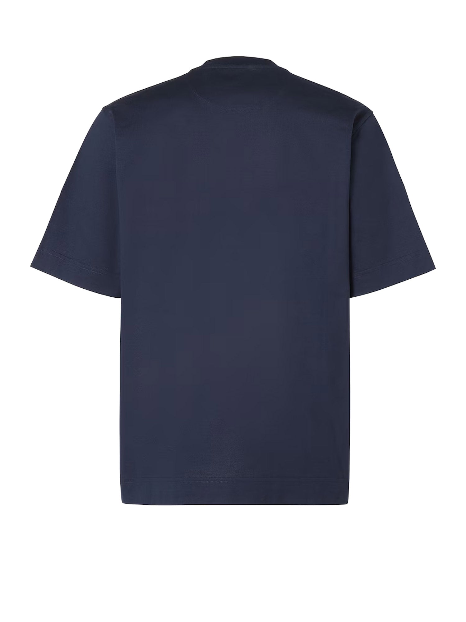 Fendi T-Shirts And Polos Bludark Cotone