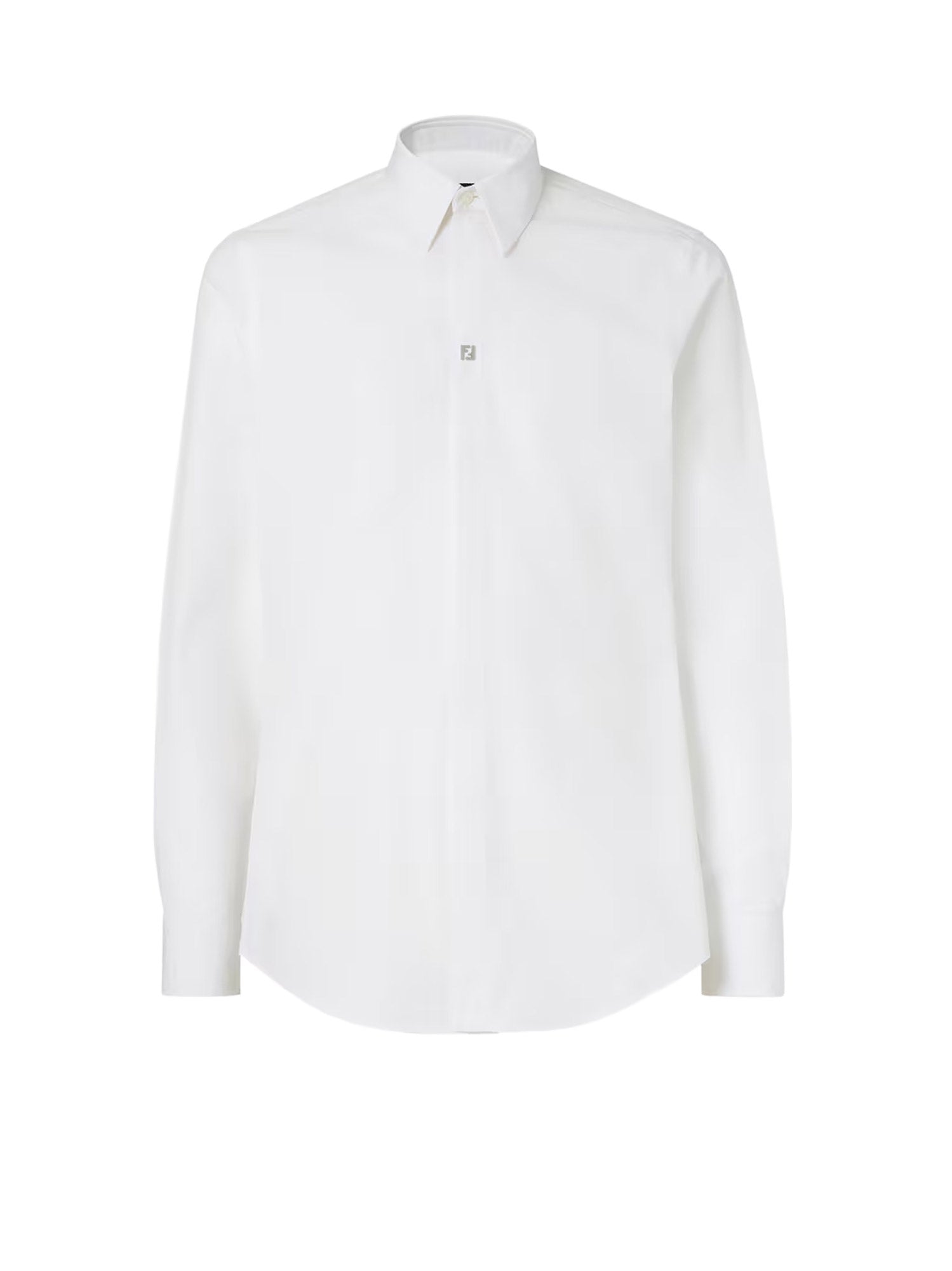 Fendi Shirts White Cotone