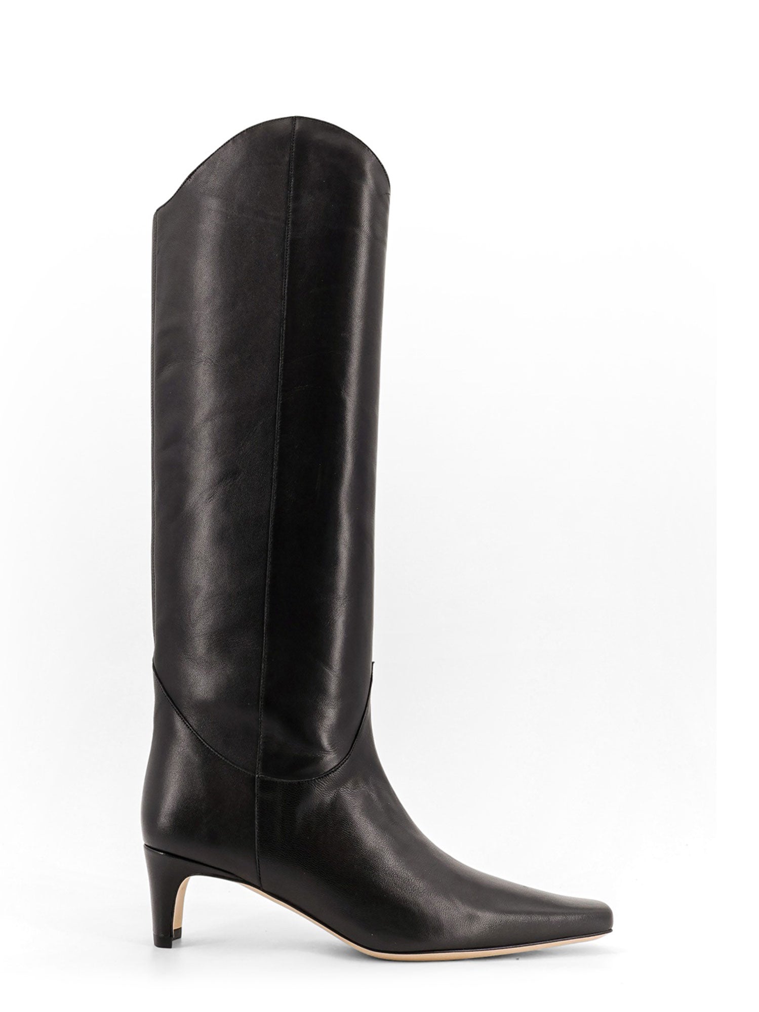 Staud Boots Black Pelle