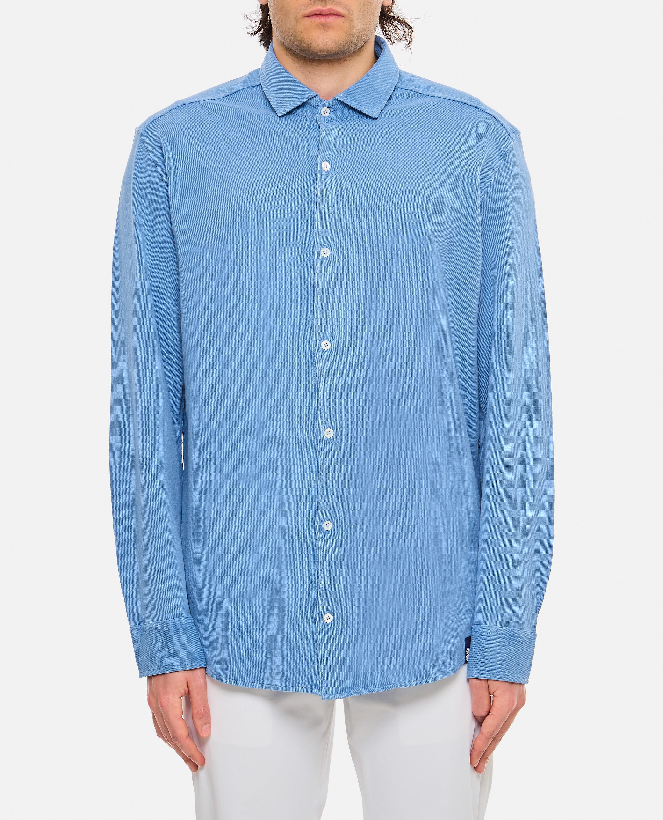 Drumohr Shirts Clear Blue