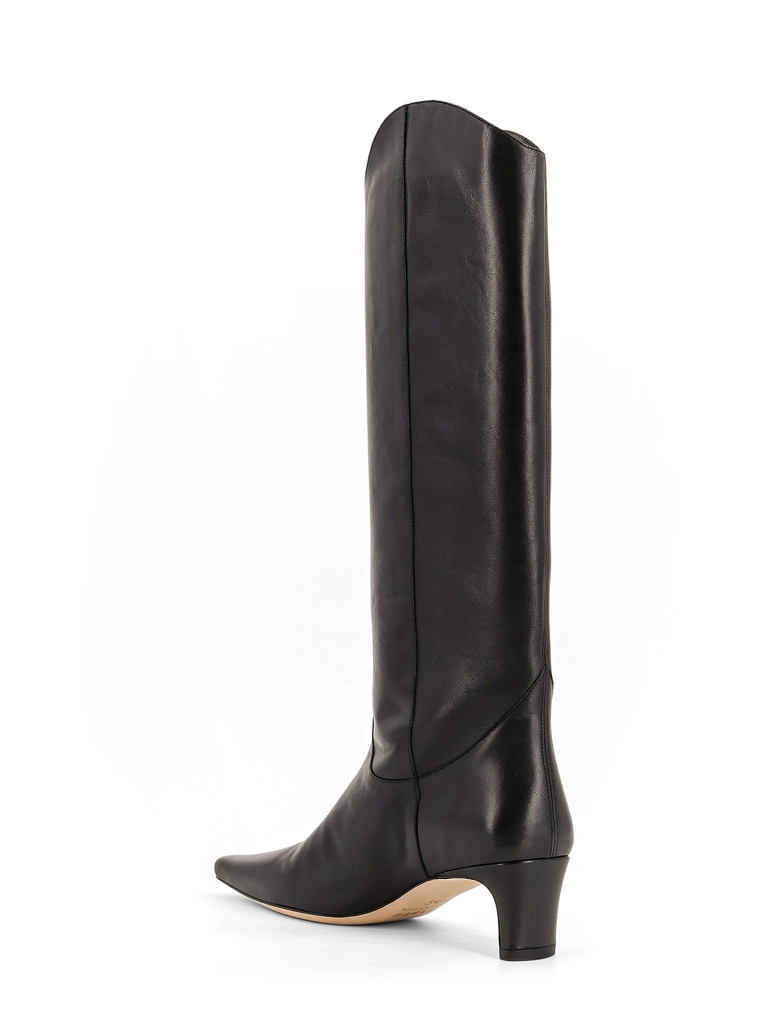 Staud Boots Black Pelle
