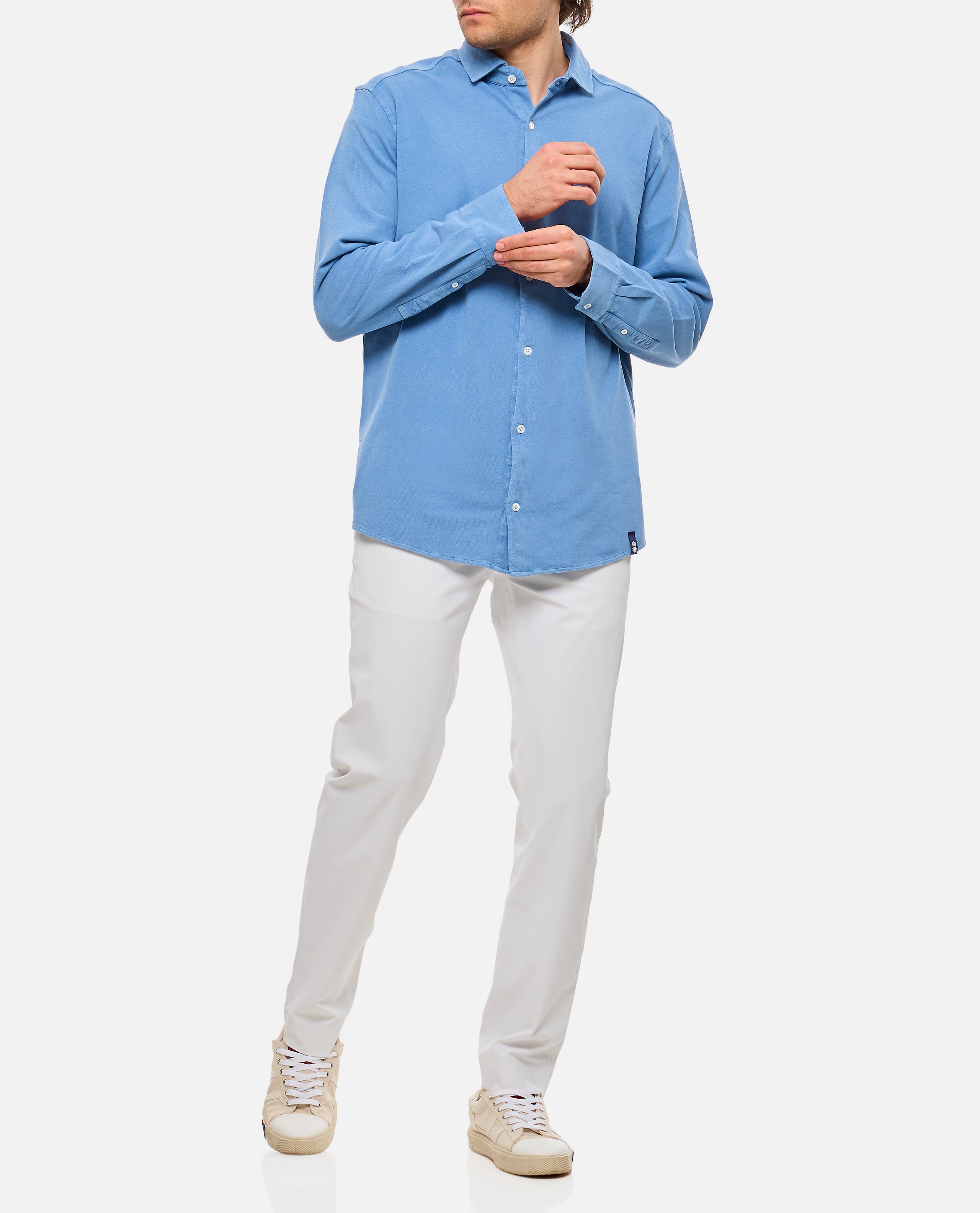 Drumohr Shirts Clear Blue