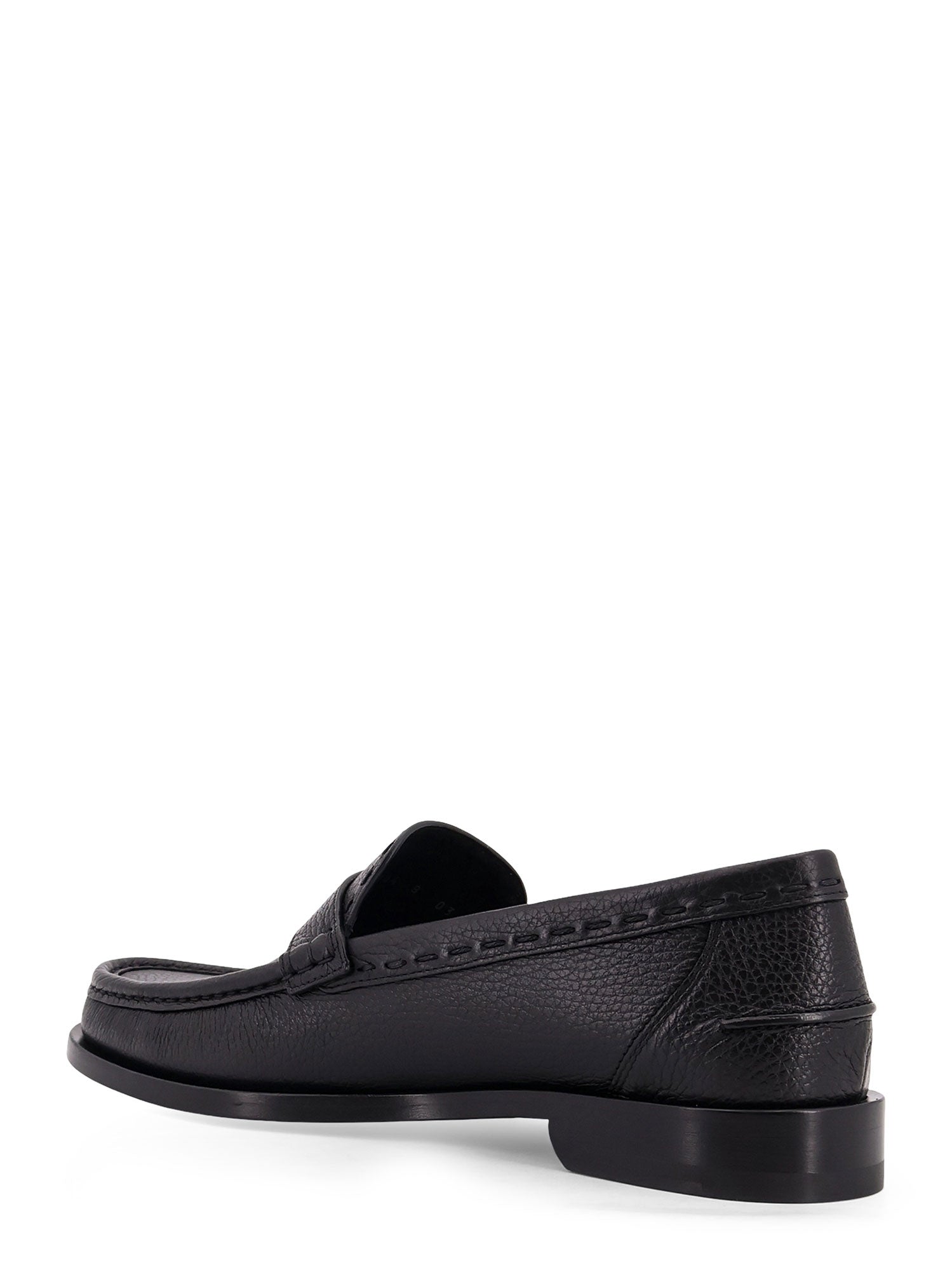 Fendi Flat Shoes Black Pelle