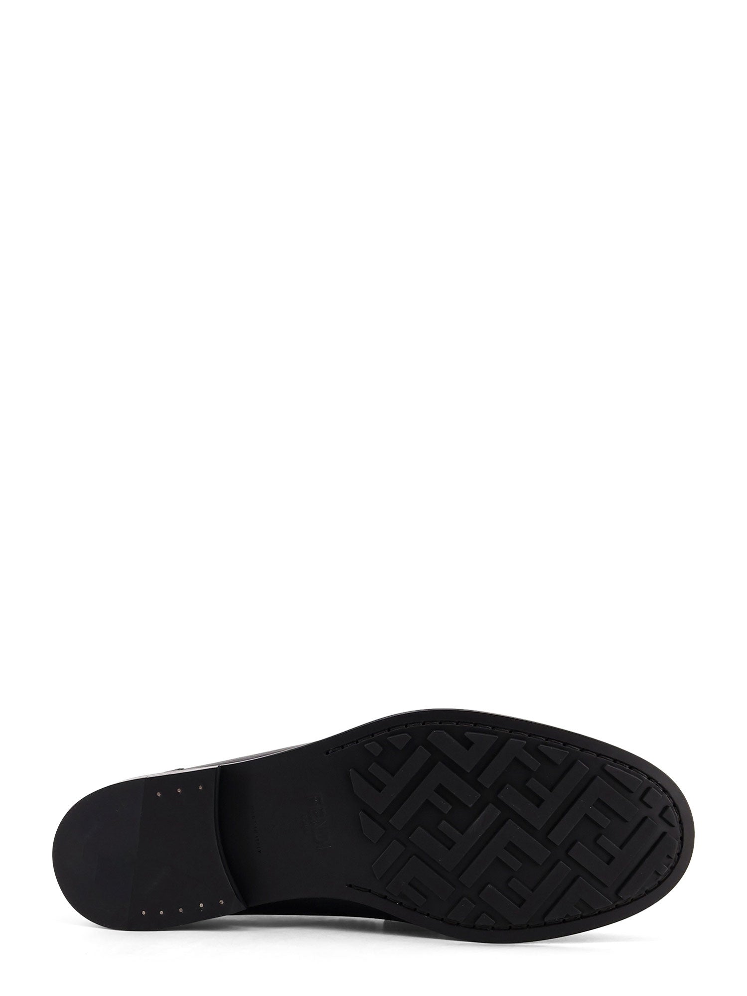 Fendi Flat Shoes Black Pelle